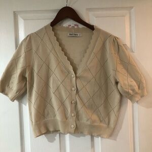 Cream colored Sweater Shirt